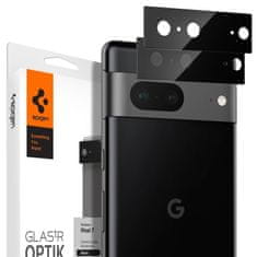 NEW SPIGEN OPTIK.TR ZAŠČITA KAMERE 2-PACK GOOGLE PIXEL 7 ČRNA