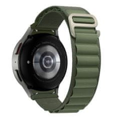 NEW TECH-PROTECT NYLON PRO SAMSUNG GALAXY WATCH 4 / 5 / 5 PRO / 6 VOJAŠKO ZELENA