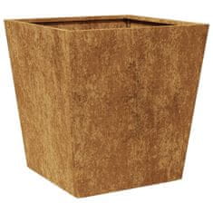 Vidaxl Vrtno korito 40x40x40 cm corten jeklo