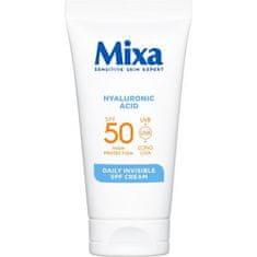 Mixa Hyaluronic Acid Daily Invisible SPF Cream vlažilna dnevna krema za obraz 50 ml za ženske