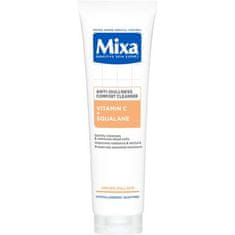 Mixa Vitamin C+ Squalane Anti-Dullness Comfort Cleanser osvetljevalni čistilni 150 ml