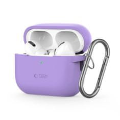 Tech-protect Silicone Hook ovitek za Apple AirPods Pro 1 / 2, vijolična