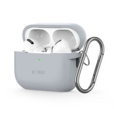 Tech-protect Silicone Hook ovitek za Apple AirPods Pro 1 / 2, siva