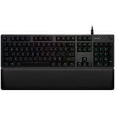 Logitech G513 CARBON LIGHTSYNC RGB mehanska igralna tipkovnica, GX Brown-CARBON-US INT'L-USB-INTNL-TACTILE