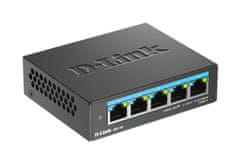 D-Link DMS-105/E 5-portno 2,5G večigabitno stikalo QoS IGMP Snooping