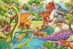 Schmidt Puzzle Dinozavri 3x24 kosov