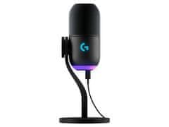 Logitech Yeti GX mikrofon, RGB, USB, črn (988-000569)