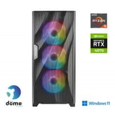 Anni Gamer Extreme namizni računalnik, R5-5600X, 32GB, SSD2TB, RTX4070, W11H (ATPII-G8-7393-W)