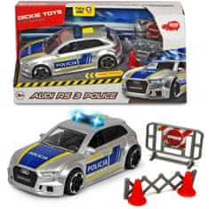 Dickie DICKIE Policijski avto Audi RS3 Policijski avto 15cm SOS