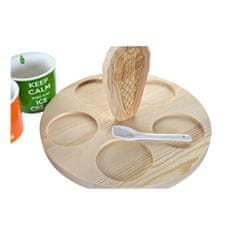 Miramarket Set očal DKD Home Decor Bor faianță (6 pcs)