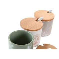 Miramarket Posoda za sladko DKD Home Decor Bambus Dolomite (7,5 x 7,5 x 7,5 cm)