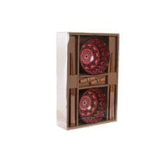 Miramarket Set za suši DKD Home Decor Roza Bambus Mandala Gres Orientalsko (6 Kosi)