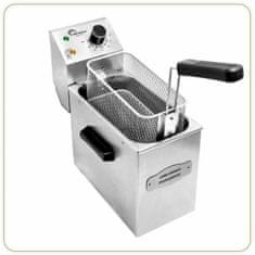 Miramarket Friteza Little Balance 8481 My George Pro 4 L Srebrna 3200 W 4 L 3200 W