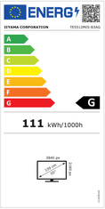 iiyama ProLite TE5512MIS-B3AG interaktivni zaslon, 55, UHD, IPS (TE5512MIS-B3AG)