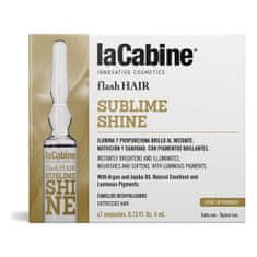 Miramarket Ampule laCabine Flash Hair Hranljivo sredstvo za poživitev las Svetleč (7 pcs)