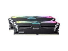 Lexar ARES RGB pomnilnik (RAM), 32GB (2x16GB), DDR5, 6000MT/s, CL30, 1,35V (LD5BU016G-R6000GDLA)