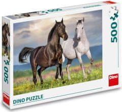 Dino Puzzle Zaljubljeni konji 500 kosov