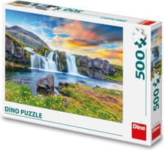 Dino Puzzle Islandski slap 500 kosov