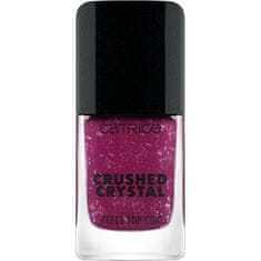 Catrice Effect Top Coat Crushed Crystal nadlak za nohte z bleščicami 10.5 ml Odtenek 010 amethyst aura