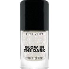 Catrice Effect Top Coat Glow In The Dark nadlak za nohte s sijočim učinkom 10.5 ml Odtenek 020 all nighter