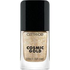 Catrice Effect Top Coat Cosmic Gold nadlak za nohte z bleščicami 10.5 ml Odtenek 030 celestial light