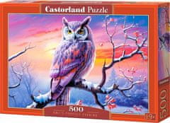 Castorland Puzzle Popoln večer s sovo 500 kosov