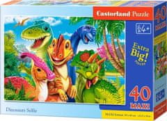 Castorland Puzzle Dinosaur selfie MAXI 40 kosov