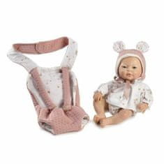 NEW Lutka dojenček Guca Premature Camila 38 cm Nahrbtnik Baby Carrier