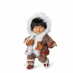 NEW Lutka dojenček Berjuan Friends of the World Eskimo Child 42 cm