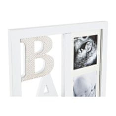 NEW Okvir za fotografije DKD Home Decor Naraven Bela MDF (30 x 1,5 x 43 cm) (2 kosov)