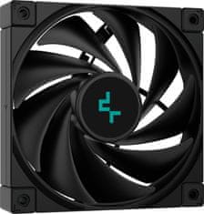 DEEPCOOL LT720 AIO Liquid Cooler komplet za tekočinsko hlajenje, 360 mm, RGB, črn