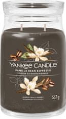 Yankee Candle Dišeča sveča Podpis v steklu velika Vanilla Bean Espresso 567g