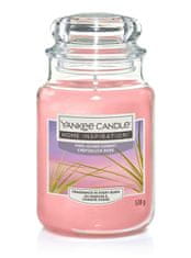 Yankee Candle Classic Dišeča sveča v steklu velika Pink Island Sunset 538 g