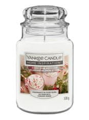 Yankee Candle Classic Dišeča sveča v kozarcu velika Candy Cane Milkshake 538 g