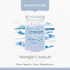 Yankee Candle Dišeča sveča Signature in glass large Ocean Air 567g