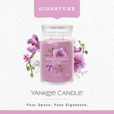 Yankee Candle Dišeča sveča Signature in glass large Wild Orchid 567g