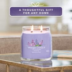 Yankee Candle Dišeča sveča Signature in glass medium Lilac Blossoms 368g