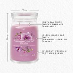 Yankee Candle Dišeča sveča Signature in glass large Wild Orchid 567g