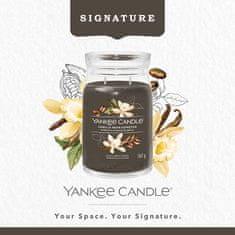 Yankee Candle Dišeča sveča Podpis v steklu velika Vanilla Bean Espresso 567g