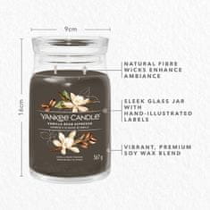 Yankee Candle Dišeča sveča Podpis v steklu velika Vanilla Bean Espresso 567g