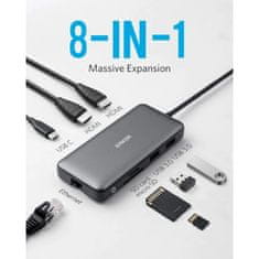 Anker 553 USB C Hub, 8v1