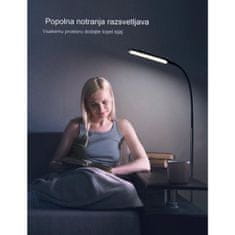 TaoTronics LED kovinska talna svetilka 72, visoka 176cm - DL072 črna