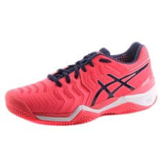 Asics Čevlji teniški copati rdeča 37.5 EU Gelresolution 7 Womens Clay 2049