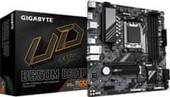 Gigabyte B650M D3HP osnovna plošča, B650, 4xDDR5, 2xM.2 (B650M D3HP)