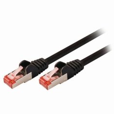 NEW Kabel FTP RJ45 kategorija 6 trdi Nedis CCGP85221BK05 Črna 50 cm