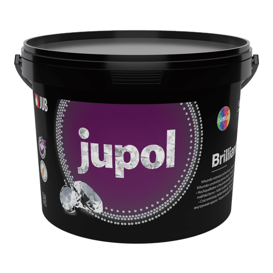 JUB JUPOL Brilliant bel 1001 5 L notranja zidna barva