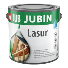 JUB JUBIN Lasur brezbarven 1 2,25 L debeloslojni lazurni premaz