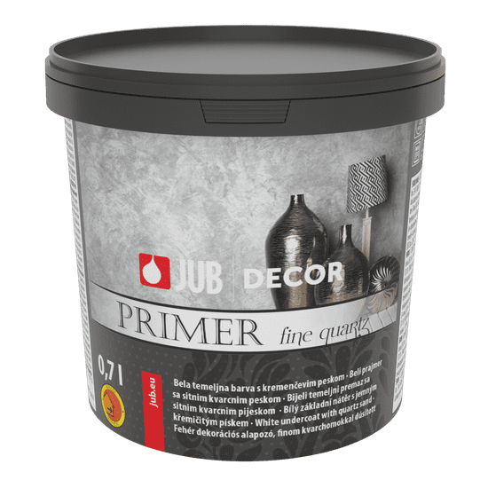 JUB DECOR Primer fine quartz 0,7L beli osnovni premaz