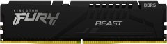 Kingston Fury Beast Black RAM pomnilnik, 64GB, 6000 MHz, DDR5, CL30, DIMM, 2 kos (KF560C30BBK2-64)