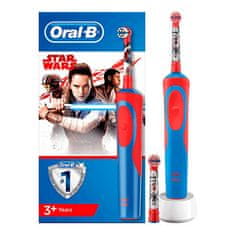 Miramarket Električna Zobna Ščetka Oral-B Star Wars Rdeča Modra